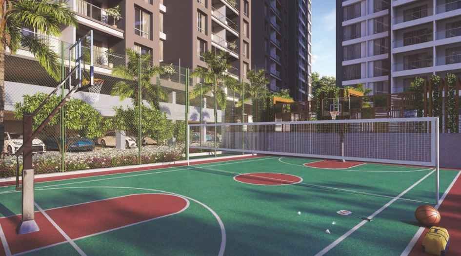Majestique-Aravali-Amenities-Basket-Ball-Court
